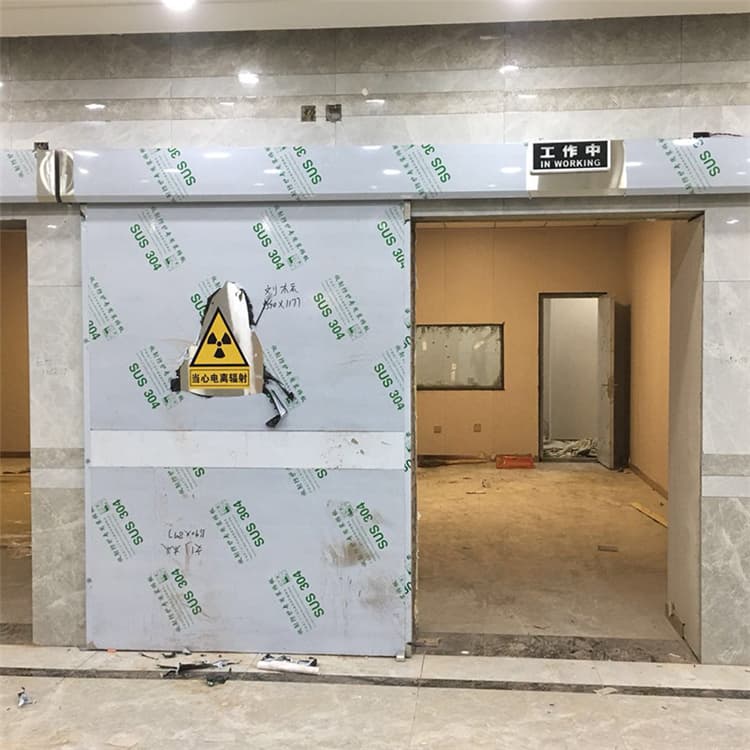 柳州双扇电动防护铅门